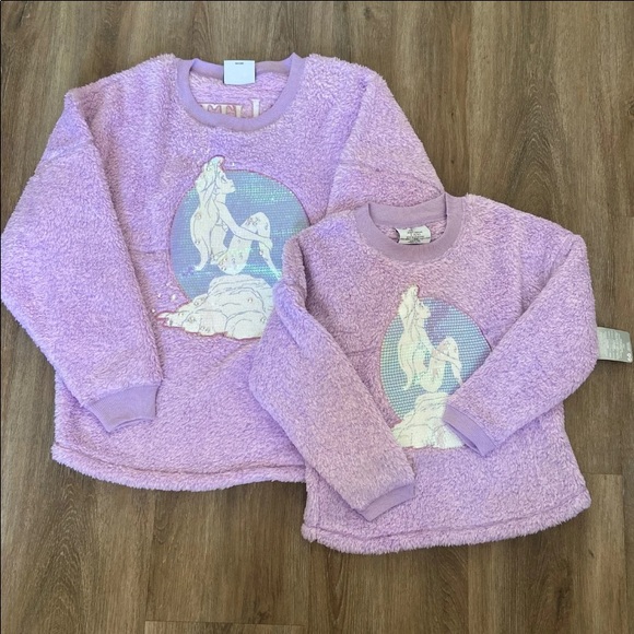 SOLD Disney Spirit Jersey Little Mermaid Set - Picture 1 of 10
